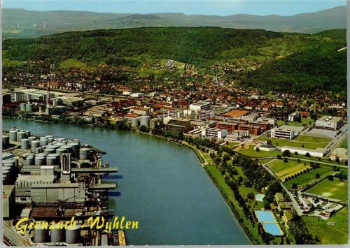 Wyhlen Luftaufnahme