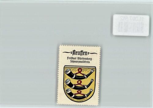 Neuffen Vignette Wappen Kaffee Hag ca 1920-1940