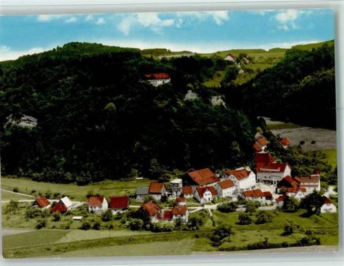 Veilbronn Ortsansicht mit Naturfreundehaus