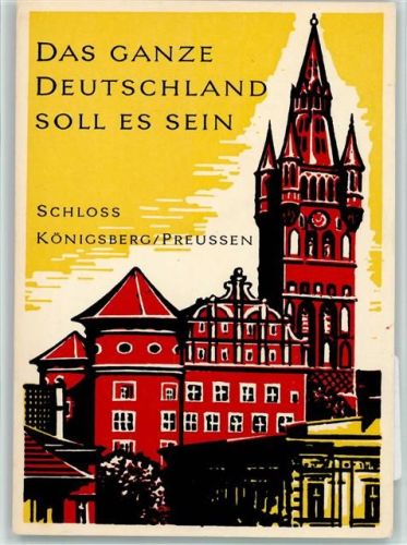 Königsberg Zeichnung von Adolf Westerdorf