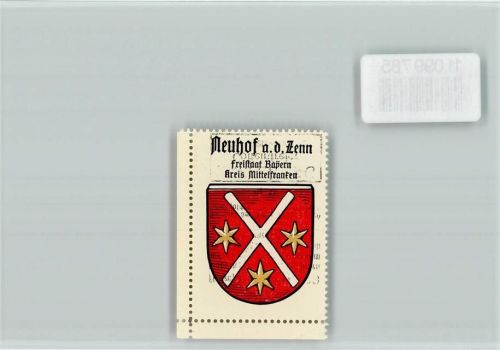 Neuhof Vignette Wappen Kaffee Hag ca 1920-1940
