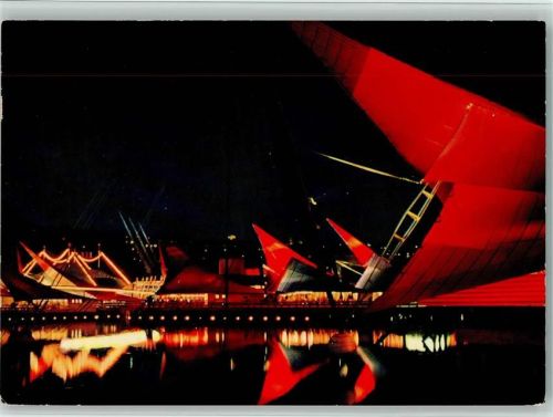 Lausanne Losanna Exposition nationale suisse 30.04. bis 25.10.1964 Secteur du port de nuit Expo