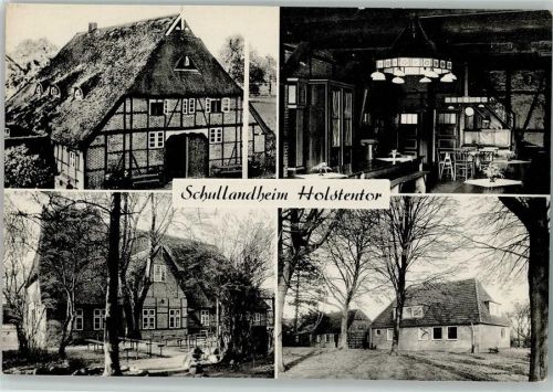 Hoisdorf Schullandheim Holstentor Innenaufnahme Ortsansichten 4-Bildaufnahme