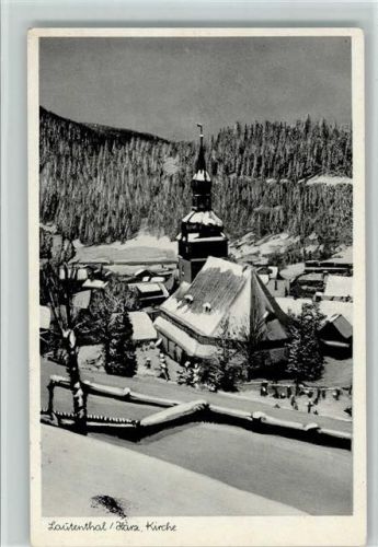 Lautenthal Winteraufnahme Kirche