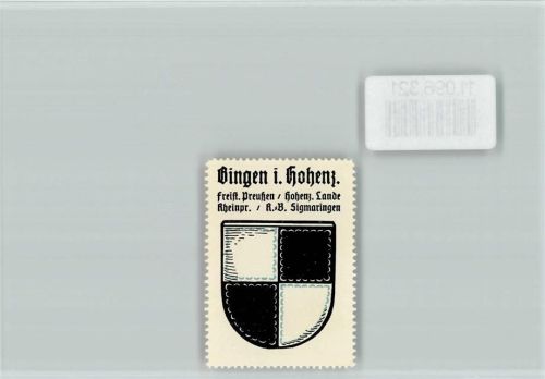 Bingen Vignette Wappen Kaffee Hag ca 1920-1940