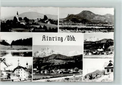 Ainring Ullrichshögl Blick nach Salzburg Bad Ortsansichten Reiteralm Mehrfachaufnahme