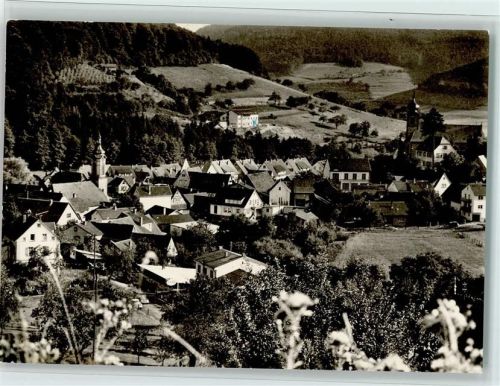 Heiligkreuzsteinach Ortsansicht mit Jugendhaus St. Georg