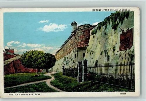 Havanna Foso de los Laureles Moat of Cabana Fortress