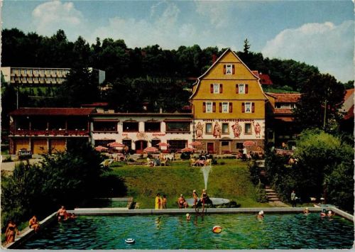 Grasellenbach Hotel Siegfriedbrunnen Freibad