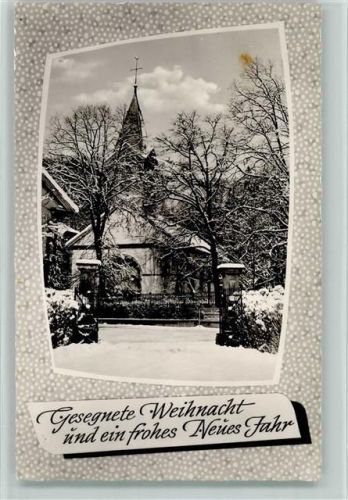 Birkenau Kirche Winteraufnahme