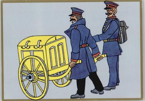 Preußischer Postbeamte im 19. Jahrhundert