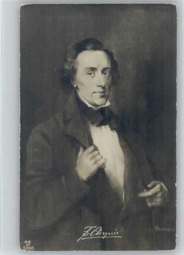 Chopin - Verlag GGCo Nr. 5040 Foto AK
