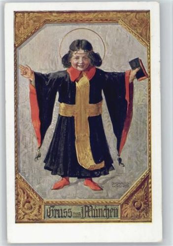 1933 Münchner Kindl mit Bibel