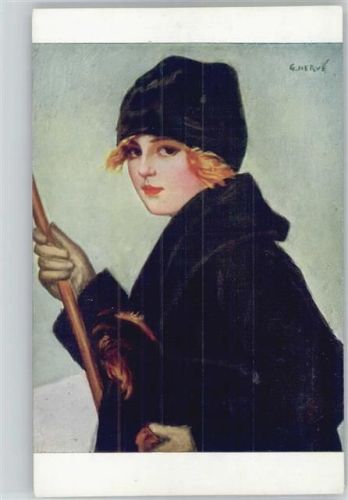 Gemälde von Herve, Salon de Paris, Tanz im Schnee