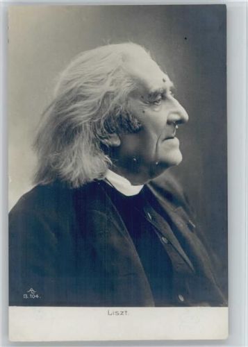 Franz Liszt Foto Verlag AL B 104 AK