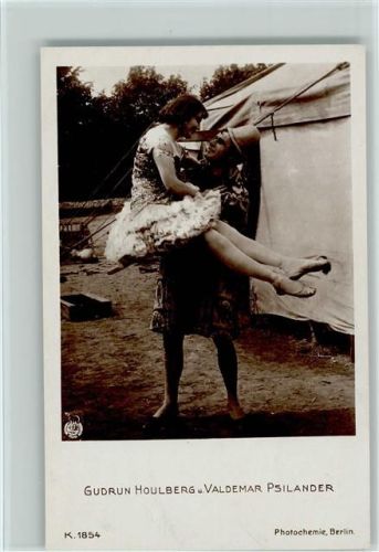 Gudrun Houlberg und Valdemar Psilander K.1854 Photochemie