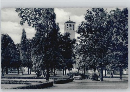 Lage Sedanplatz Evangel. Luth. Kirche ex Sammlung Busse