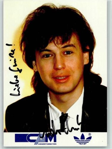Udo Huber Original Autogramm