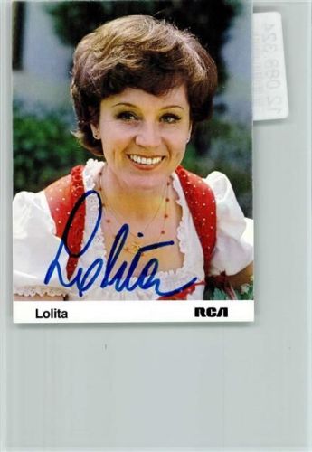Lolita Original Autogramm