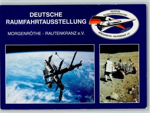 Raumfahrtausstellung , Raimstation Mir und Mondlandung