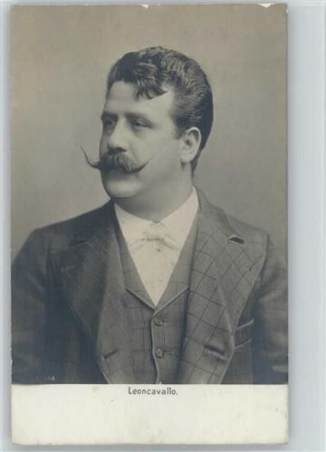 Leon Cavallo Foto ca 1905 AK