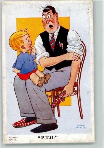 sign Brain White - Valentine Nr. 3137 Nipper Series