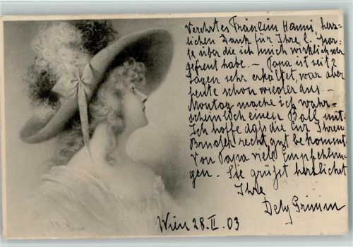 1903 Nr. 112 Munk sign R.R. v. Wichera - Hutmode