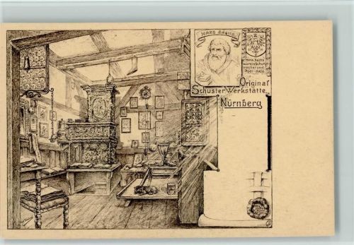Hans Sachs Original Schuster Werkstatt in Nürnberg Schuster