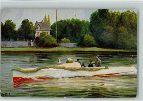 Karte Nr. 108 - Rennboot Mercedes AK