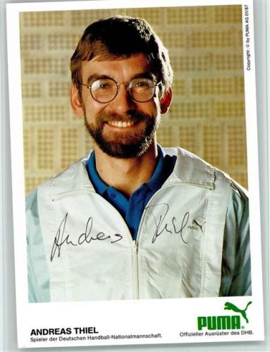 andreas Thiel - Handball -Original Autogramm Sport