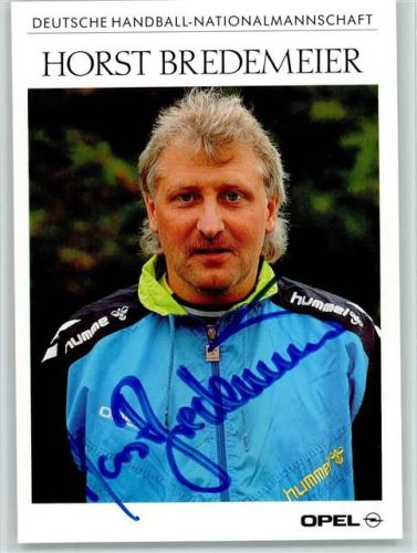 Horst Bredemeier - Handball - Original Autogramm Sport
