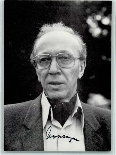 Ernst Poettgen, Regisseur -Original Autogramm