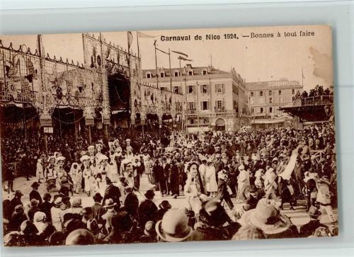 Nice 1924 - Bonnes a tout faire AK