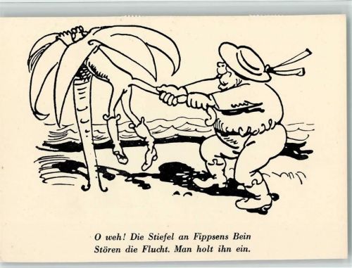 Kalender 1953 AK Fipps der Affe
