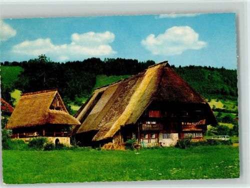 Bauernhaus mit Nebengebäude ca 1970 AK