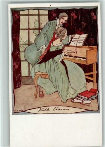 Serie 132 (8 Dess.) Klavierlehrer