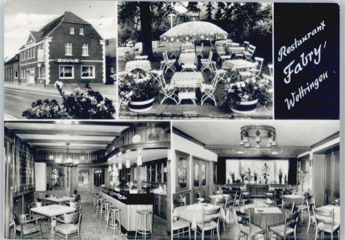 Wettringen Restaurant Fabry Innenaufnahmen
