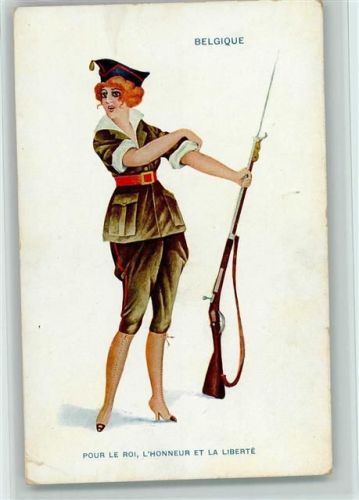 Les Femmes soldat - Belgique