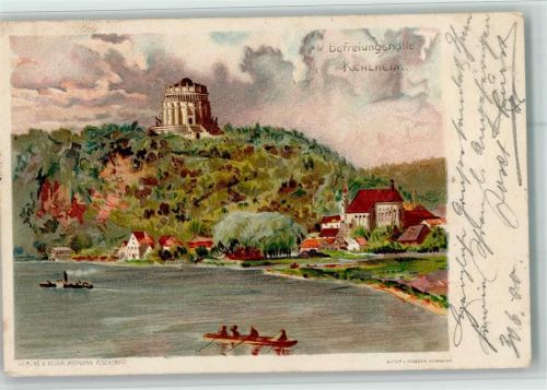 Kelheim 1900 Befreiungshalle