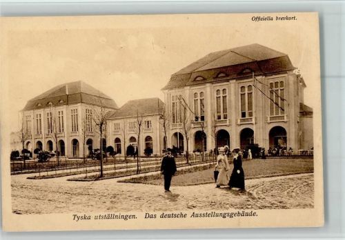 Malmö 1914 Baltiska Utställningen Das deutsche Ausstellungsgebäude