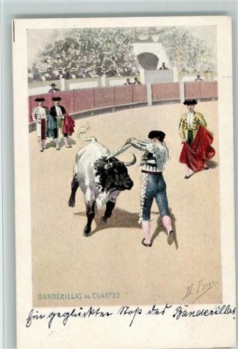 Nr. 515 Spanien - Banderillas al Suarted ca 1905 AK