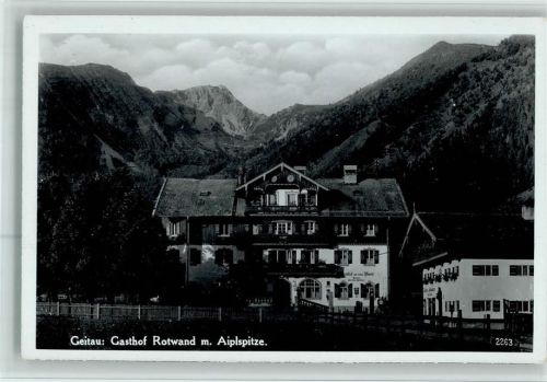 Geitau Gasthof Rotwand - Gebirgskarten Verlag Peter Triem