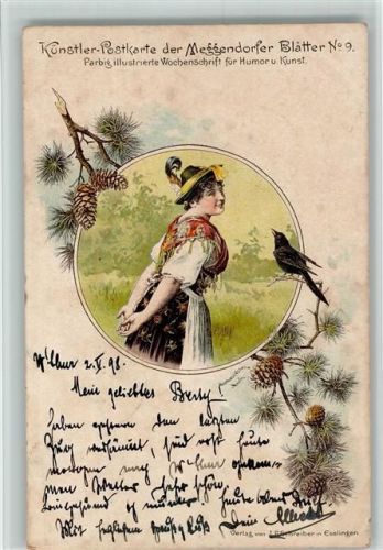 Nr. 9 - Wochenschrift für Humor und Kunst - Tracht, Tannenzapfen