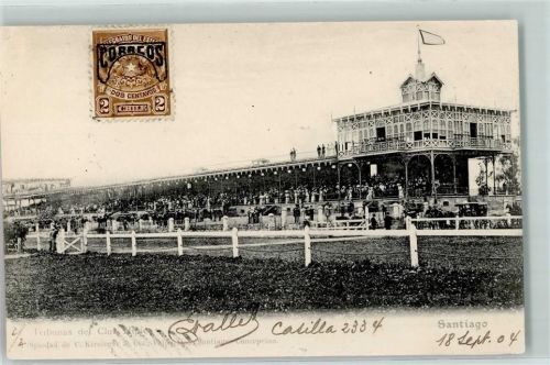 Santiago 1904 Pferderennbahn