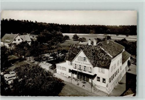 Kälberbronn 1964 Gasthaus zum Schwanen, gute Erhaltung AK