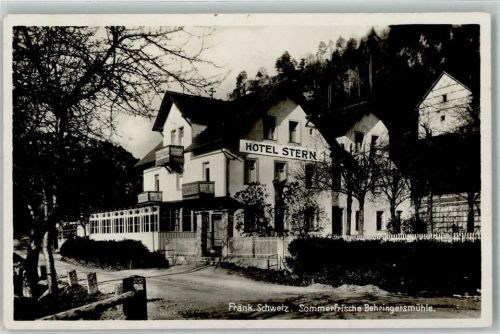 Behringersmühle Hotel Pension Stern