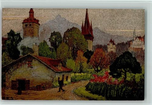 Luzern Museggtürme , gute Erhaltung AK