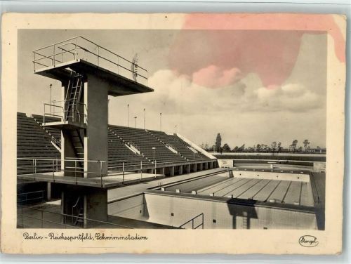 1943 Reichssportfeld, Schwimmstadion - Fleck