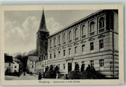 Siegburg Gymnasium Kath. Kirche