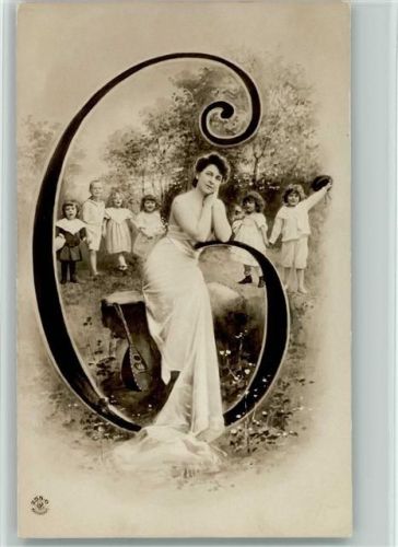 Lithographie Kinder Laute Zahlenkarte